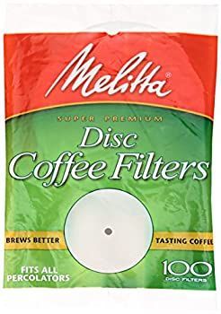 Melitta 100 Pack 3-1|2 Disc Coffee Filter メリッタ100パック 3-1 | 2 ディスクのコーヒーフィルター