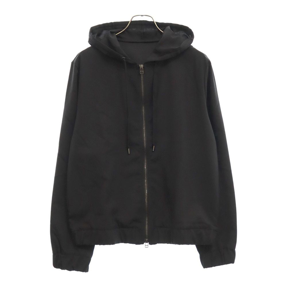 SOPHNET. (ソフネット) STRETCH WOVEN CLOTH ZIP HOODED JACKET ストレッチウーブン フーデッド ジップアップパーカー ジャケット ブラック SOPH-242028