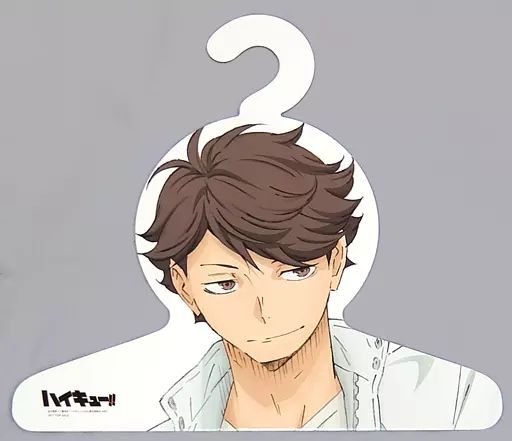 中古】ハンガー 及川徹 キャラクターハンガー 「ハイキュー!!×JUMP