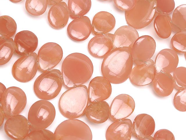 ペルー産 インカローズ ペアシェイプ 4～11mm【1連販売】 / 9-46 IR4PS2