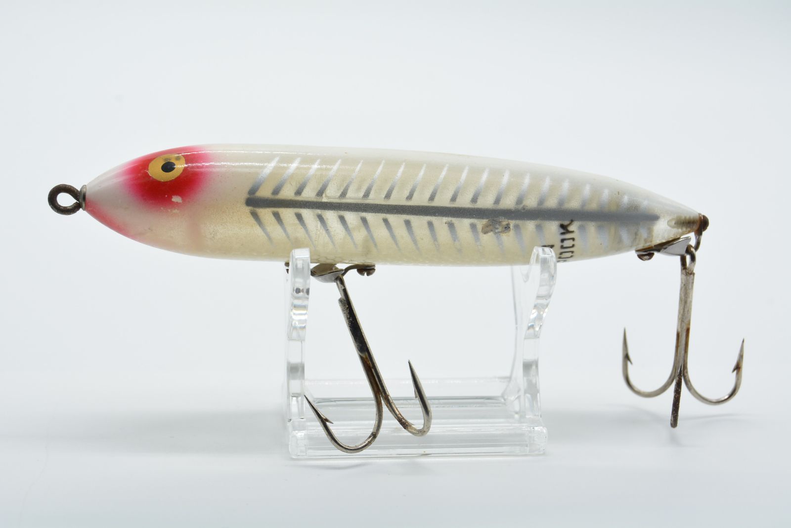 色 Heddon 1st Zara Spook ザラスプーク XRW 首割れ 金目 書き目 ルアー へドン ファーストザラ バス 45533