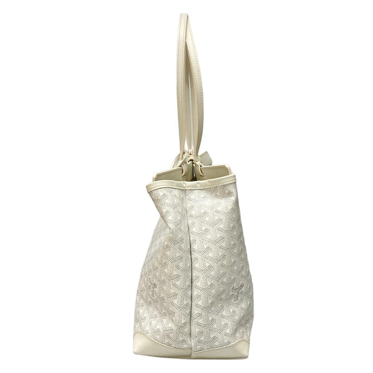 GOYARD ゴヤール トートバッグ ベルシャス ビヨードPM BELBIAPMLTY50CL50P 白×グレー×ライトグレー
