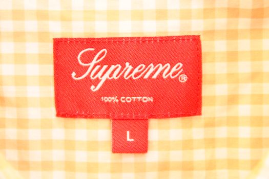 中古】 Supreme メンズ半袖シャツ L Supreme/21SS/Gingham S/S