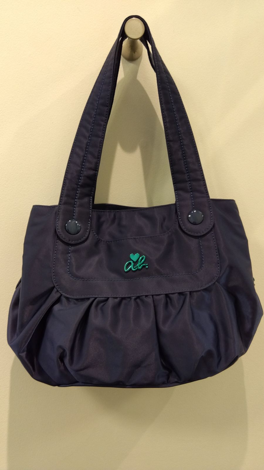 agnès b. ネイビー ショルダーバッグ ナイロン 新品未使用 アニエスベー agnes b. ナイロンショルダーバッグ ショルダー