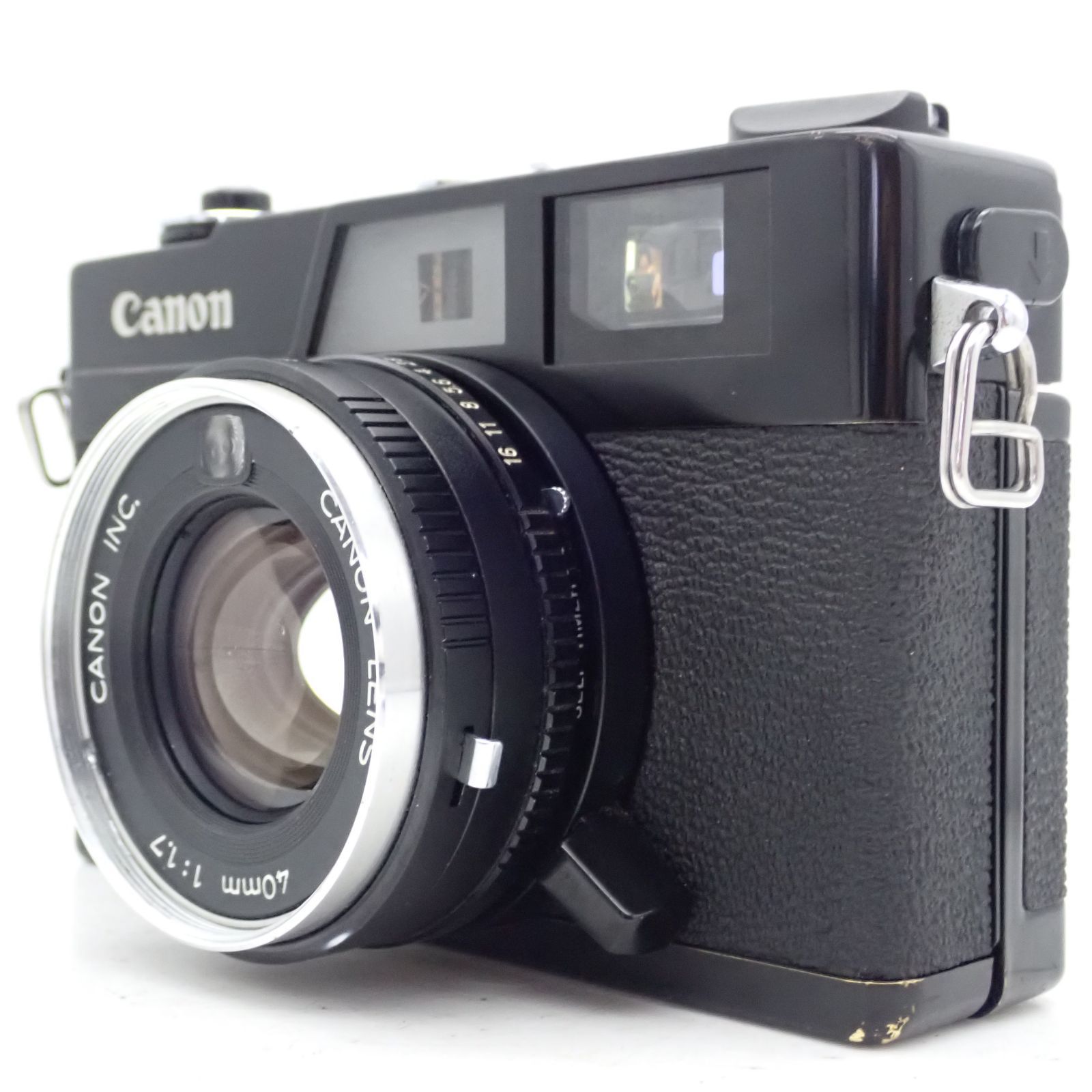 フィルムカメラ CANON Canonet QL17 G-III 40mm f1.7 Canon Canonet QL17 GIII G3 ブラック / 40mm F1.7 レンジ