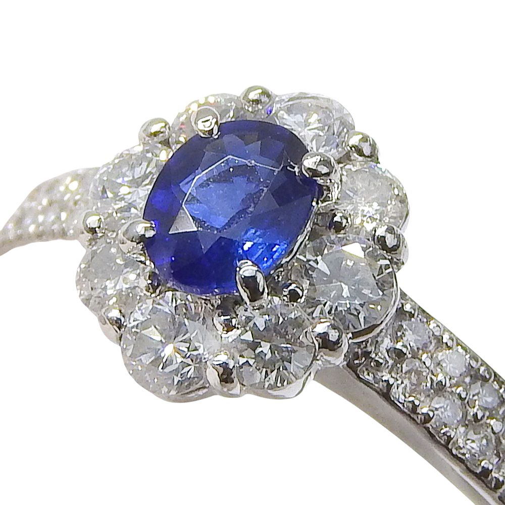 Jewelry TAKANOサファイア:ダイヤ pt900/D026 刻印指輪 本物保証】 鑑付 新品同様 リング 指輪 約4.0g Pt900 サファイア