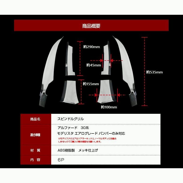 モデリスタ スピンドルグリル