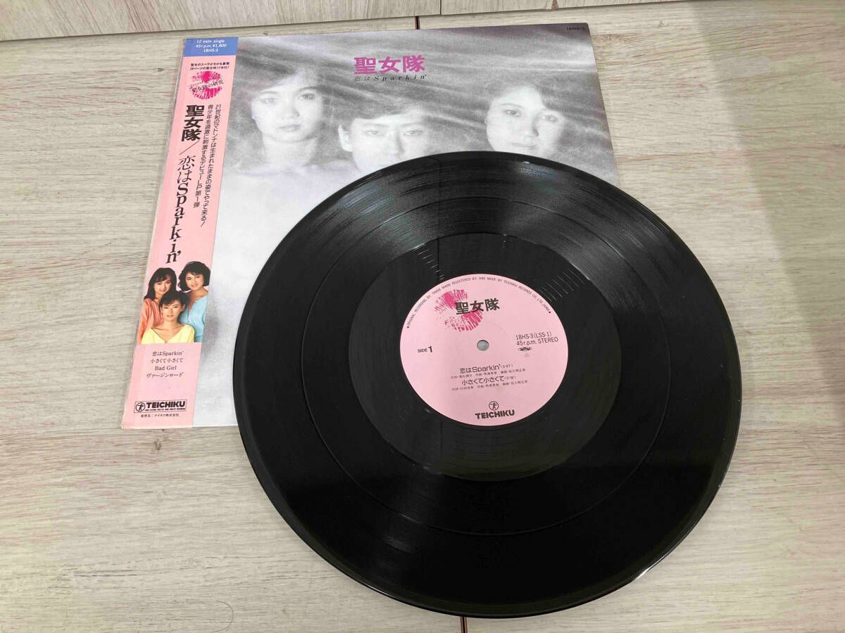 LP 帯付 聖女隊 恋はSparkin 18HS-3