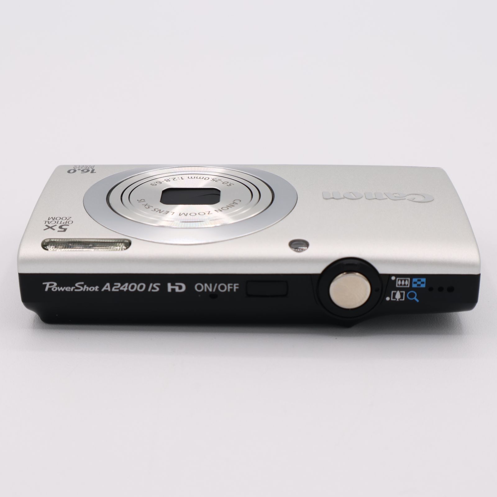 Canon デジタルカメラ PowerShot A2400IS シルバー 1600万画素