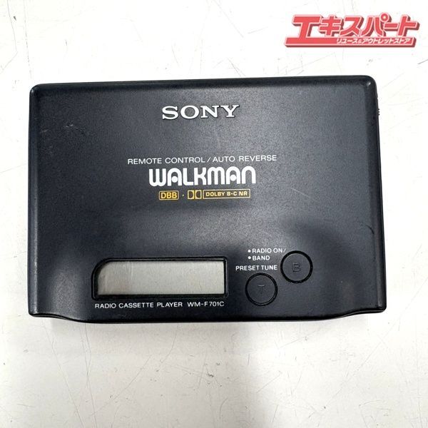 売れ筋新商品 ジャンク品】SONY カセットウォークマン 動作未確認の WM-F701C ポータブルプレーヤー