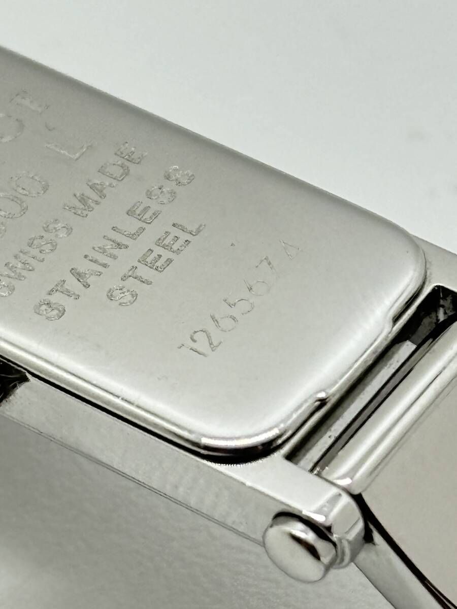 [美品]GUCCI グッチ 1500L シルバー メタルバンド 腕時計　稼動品 GUCCI/グッチ】 1500L 腕時計 ステンレススチール クオーツ