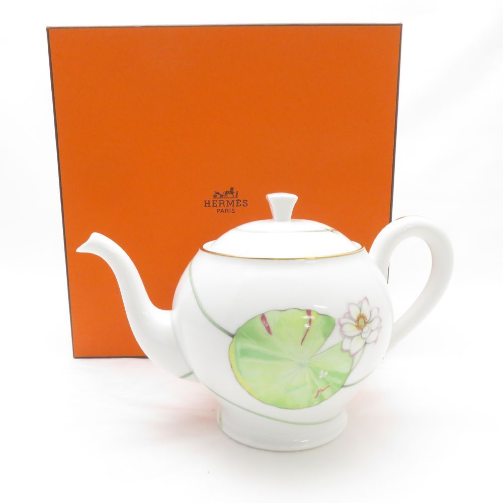 HERMES エルメス ナイルの庭 ティーポット 茶器 SC8003V1