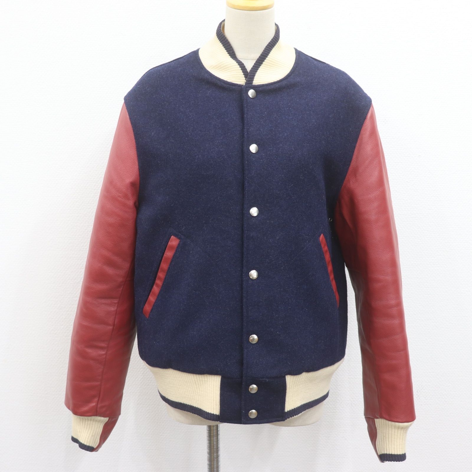 ITJOJ6D9W7Z4 THOM BROWNE トムブラウン レザー ジャケット トップス 