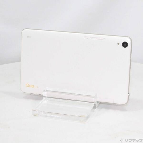 中古品〕 Qua tab QZ8 32GB オフホワイト KYT32 au【247