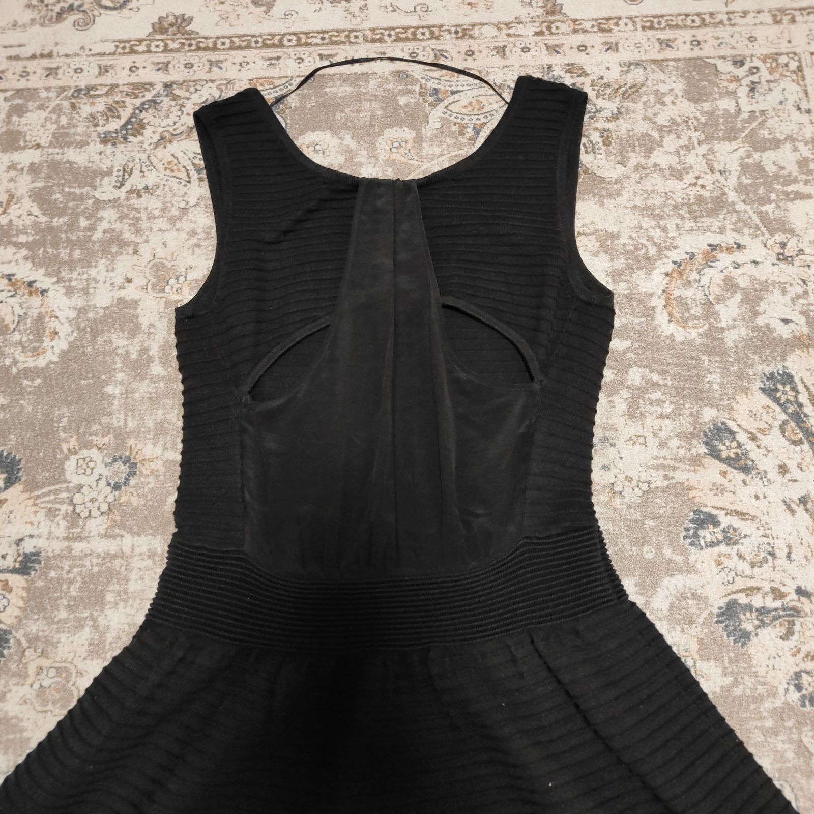 サンドロ SANDRO ブラック ミニワンピース ワンピ 1サイズ オシャレ