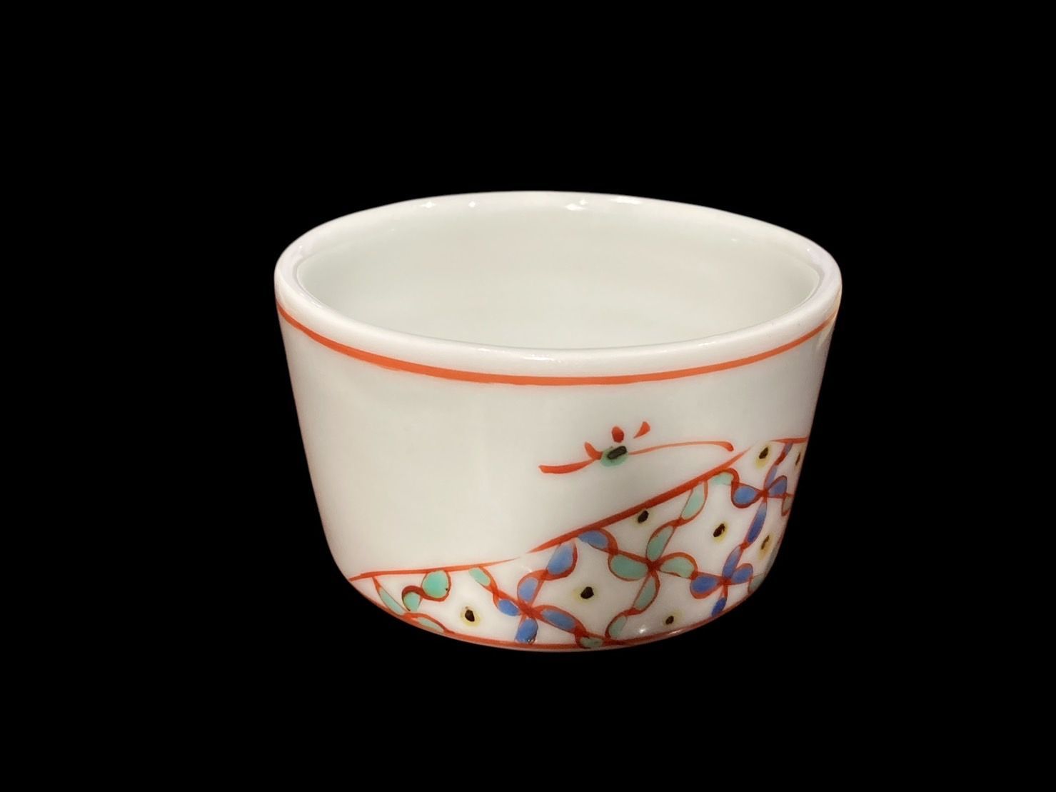 田代亮秀 伊万里焼 赤絵酒器