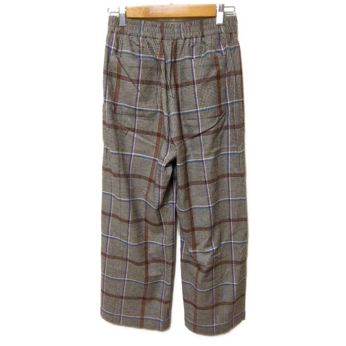 【RRR】ポールスミス　パンツスーツ　極美品　チェックグレー SOHO シングル2Bスーツ（ネイビー） ｜ポール・スミス