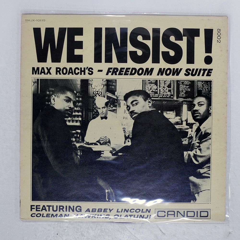 国内盤 MAX ROACH/WE INSIST! - FREEDOM NOW SUITE/CANDID