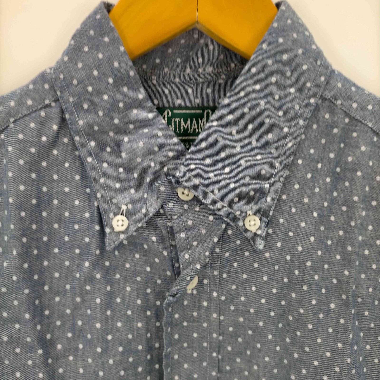 Gitman Vintage アローズ別注 シャンブレー BD シャツ USA製 Gitman Vintage アローズ別注 シャンブレー BD シャツ USA製
