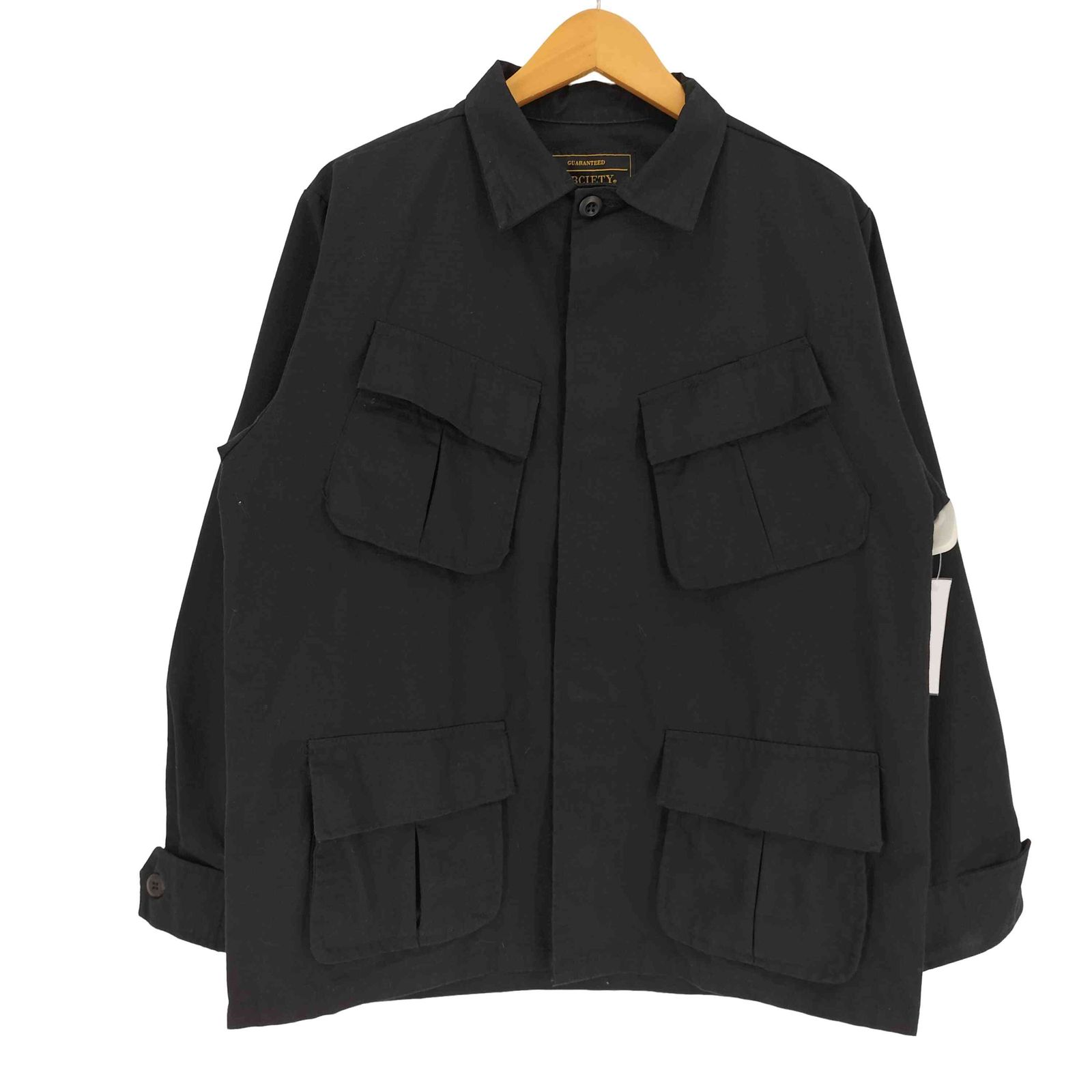 サブサエティ Subciety COTTON WIND RESISTANT RIP-STOP POPLIN OG-107 M-65 型 リップストップ ミリタリー ジャケット バック マリア プリント メンズ JPN：M 