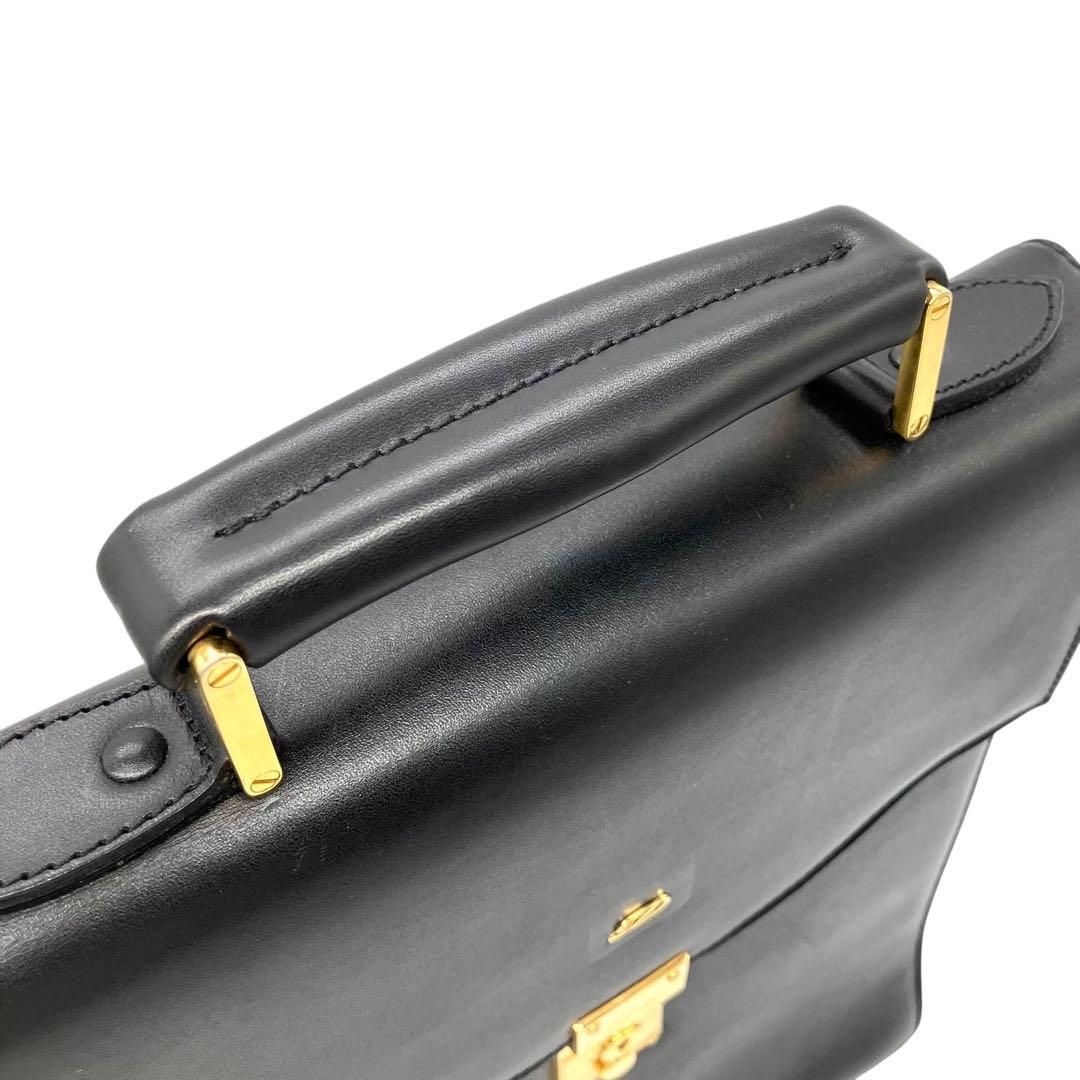 希少 S.T Dupont ハンドバッグ 2way 本革 ヴィンテージ 90s 希少 S.T Dupont ハンドバッグ 2way 本革 ヴィンテージ 90s