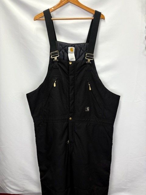 Carhartt オーバーオール ダブルニー キルティング つなぎ USA製 Carhartt USA製 カーハート キルティングライナー ダブルニー