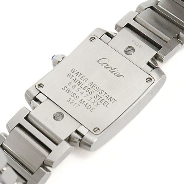 広尾店】美品 カルティエ Cartier タンクフランセーズSM レディース  