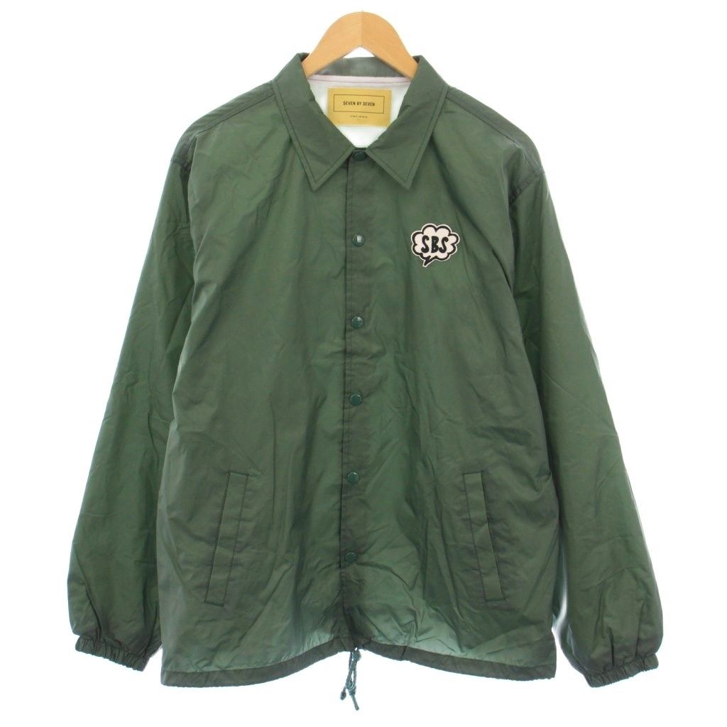 セブンバイセブン 7×7 SOUVENIR COACHES JACKET Logo designed