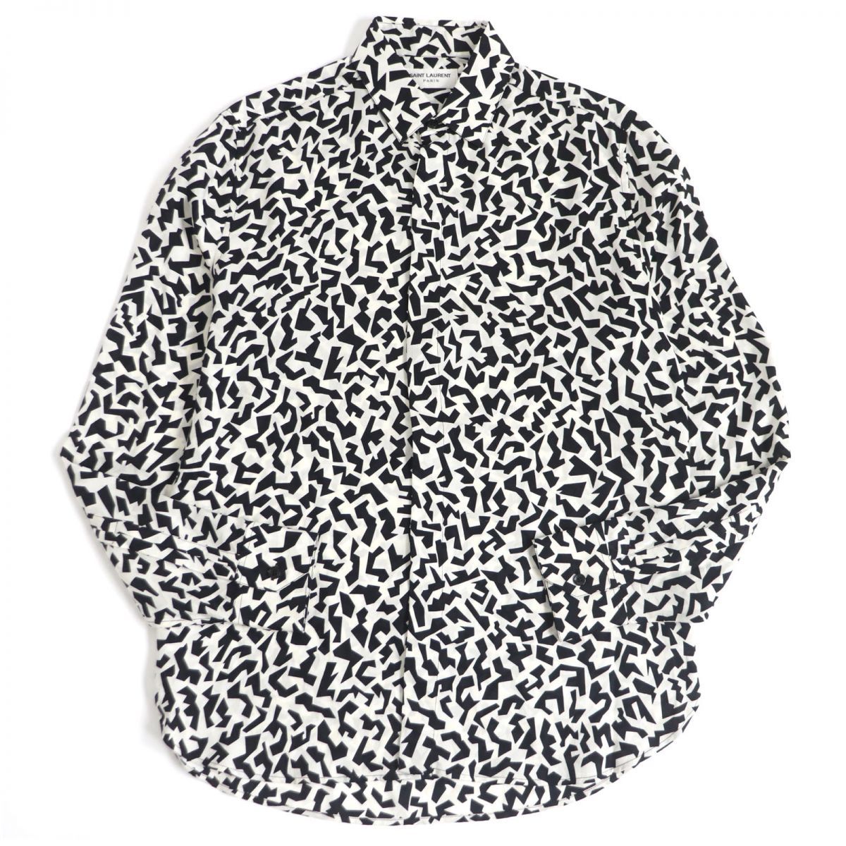 高品質低価 サンローランパリ 長袖シャツ メンズ - 白の通販 by ブラン