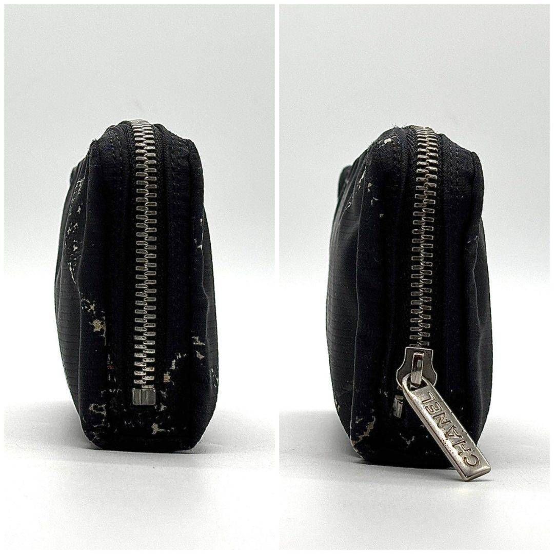 軽くてかわいい定番】 CHANEL シャネル 旧トラベルライン コインケース 