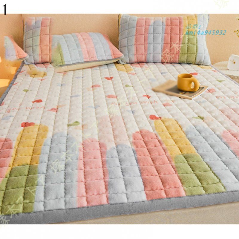 寝具 ベッドシーツ 冬 ベッドパット あったか 吸湿 四隅ゴム付 防臭 発熱 保温力 抗菌 パッドシーツ マットレスパッド フランネル 敷パッド 冬に最適 洗える kni4a945932
