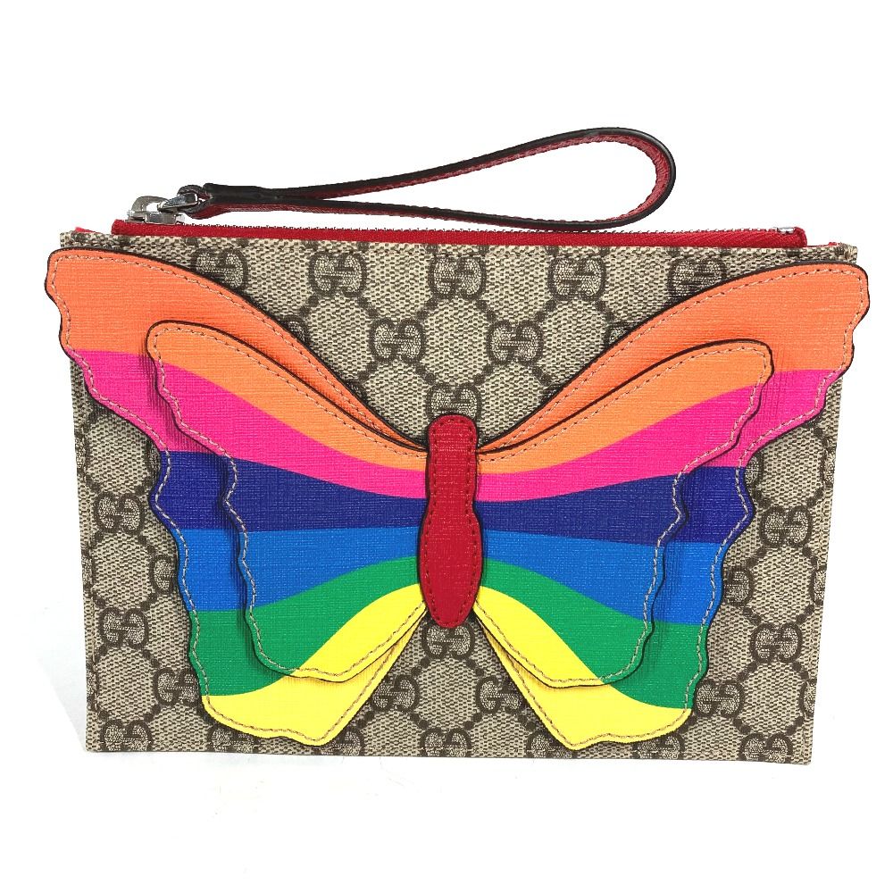 GUCCI GG キャンバス　クラッチバッグ GUCCI GGキャンバス クラッチバッグ