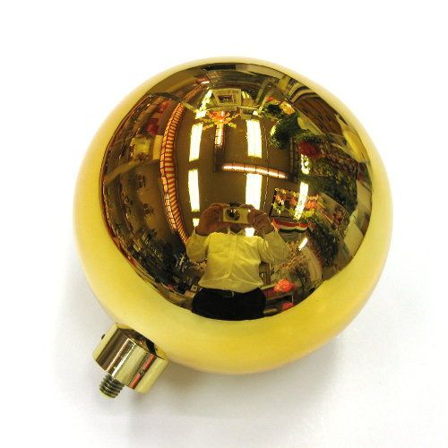 国旗球 金球 13cm ネジ式
