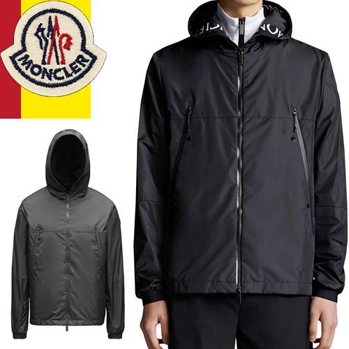 モンクレール　ナイロンジャケット　専用 MONCLER (モンクレール) 撥水 袖モノグラムバンド ナイロン