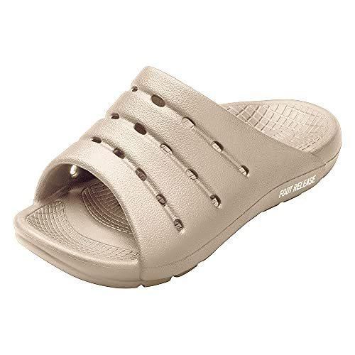 アカイシ(AKAISHI) 健康サンダル フットリリース リカバリー アーチフィッター AF-156-019 ベージュ 3Lサイズ(26.0cm-26.5cm)