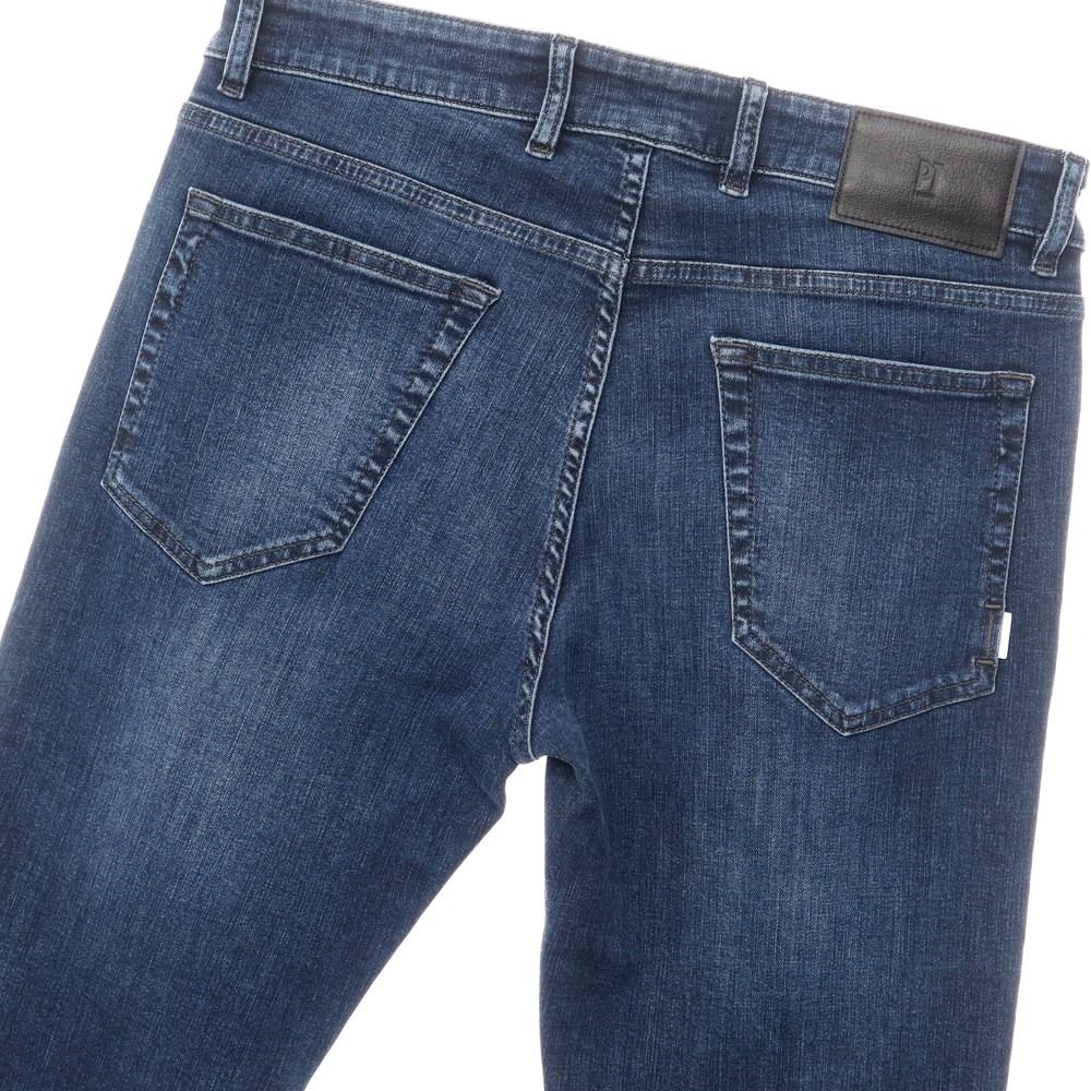 【中古】ピーティートリノ デニム PT TORINO DENIM SWING 加工 ストレッチデニムパンツ ジーンズ ネイビー【サイズ32】【メンズ】