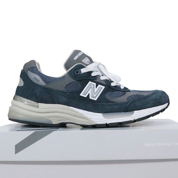 NEW BALANCE ニューバランス U992NY Made in USA ネイビー スニーカー