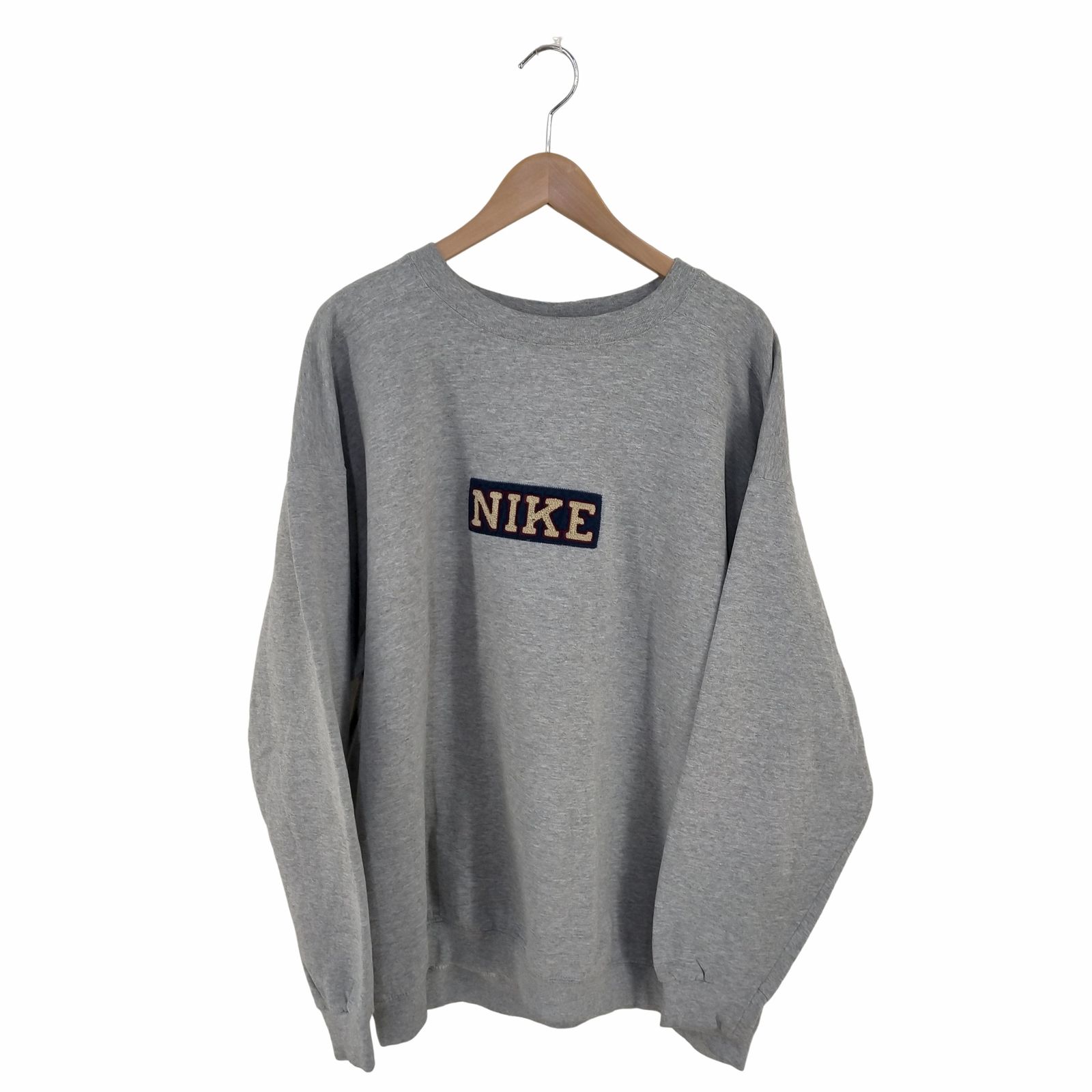 ナイキ NIKE TEAMタグ パイルロゴ クルーネックスウェット メンズ import：XXL 