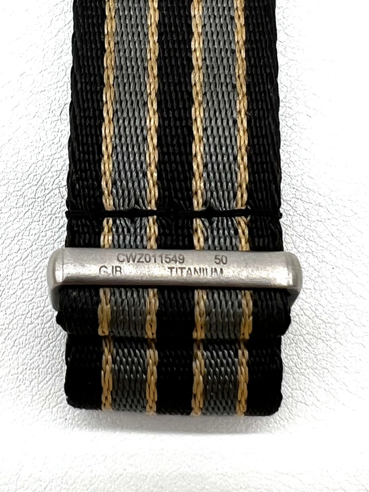 新品　オメガ　純正NATOストラップ　ブラック　20ミリ オメガ OMEGA 対応 ベルト】NYLON STRAP TYPE NATO ナイロン