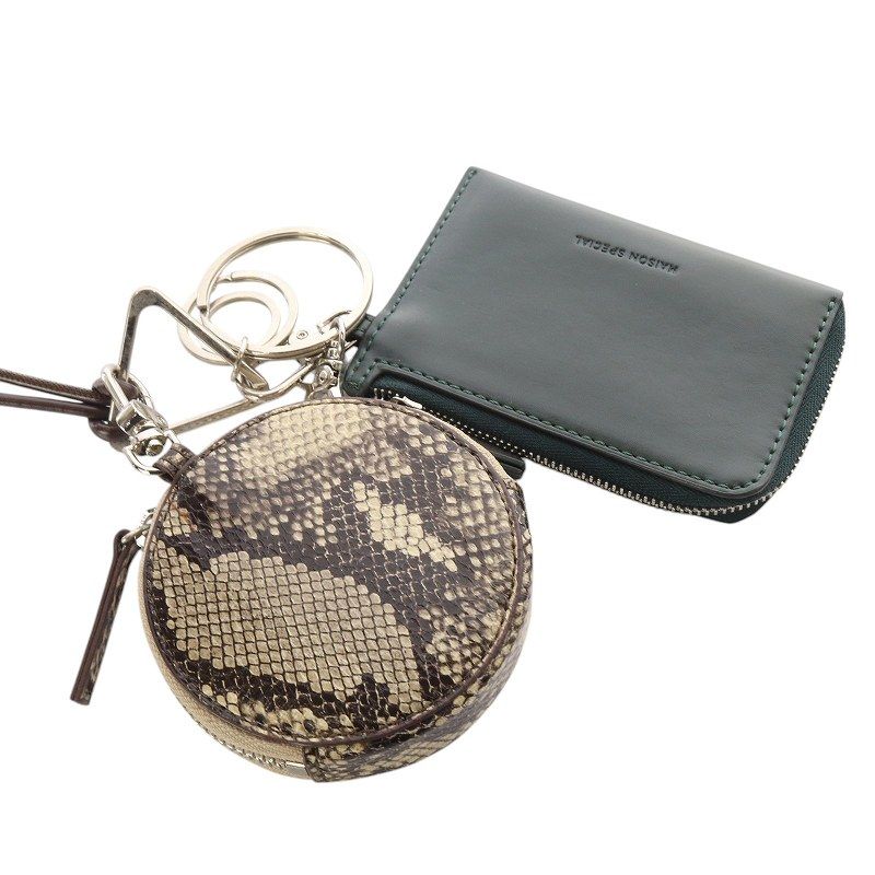 メゾンスペシャル MAISON SPECIAL ヴィーガン レザー リングマルチ