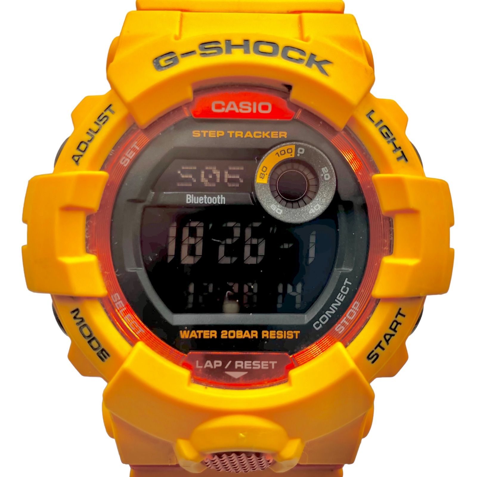 CASIO G-SHOCK⭐️ Bluetooth GBD-800-4JF イエロー】美品 電池新品