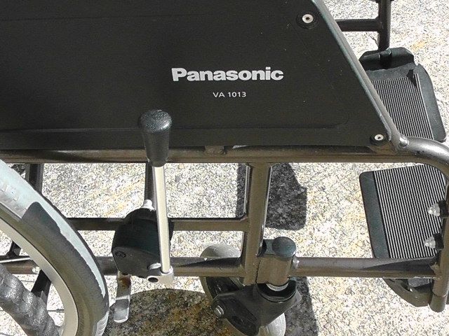 Panasonic おでかけ車いすルッタ 車椅子 自走式 介助式 VA10132 2510⑨