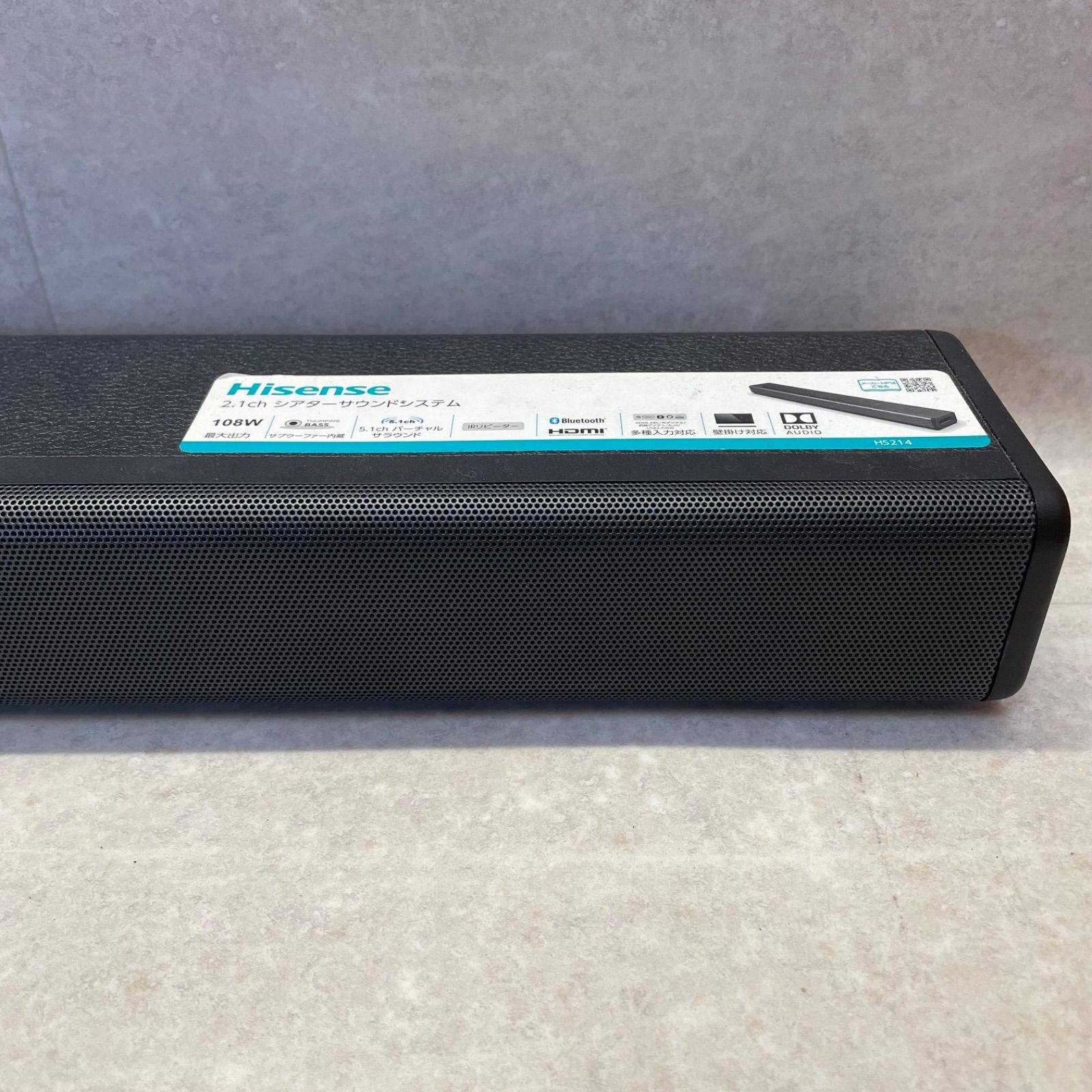 Hisense シアターサウンドシステム HS214（値下げHISENSE HS214