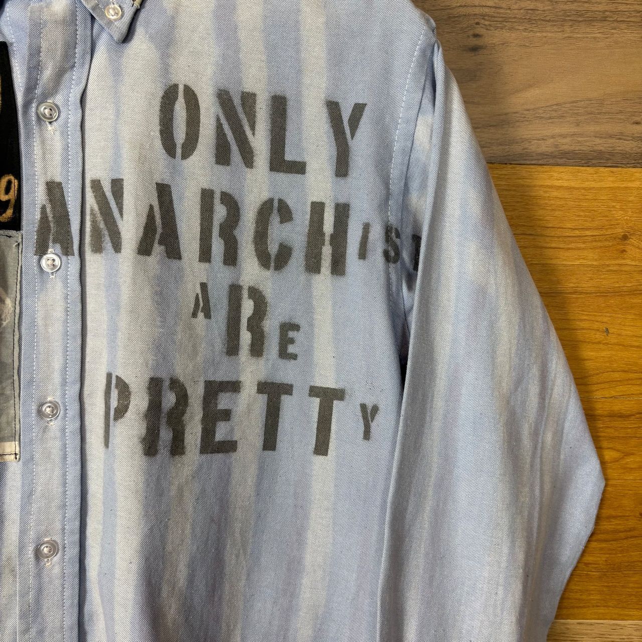 ANARCHY マルクス アナーキーシャツ 長袖シャツ Chaos UK
