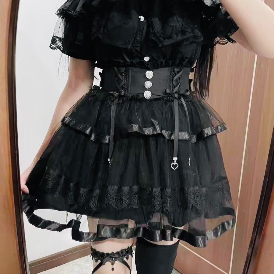 umm. 肩フリルミニワンピース　discoat DISCOAT（ディスコート）の「【umm.】WEB限定肩フリルミニワンピース