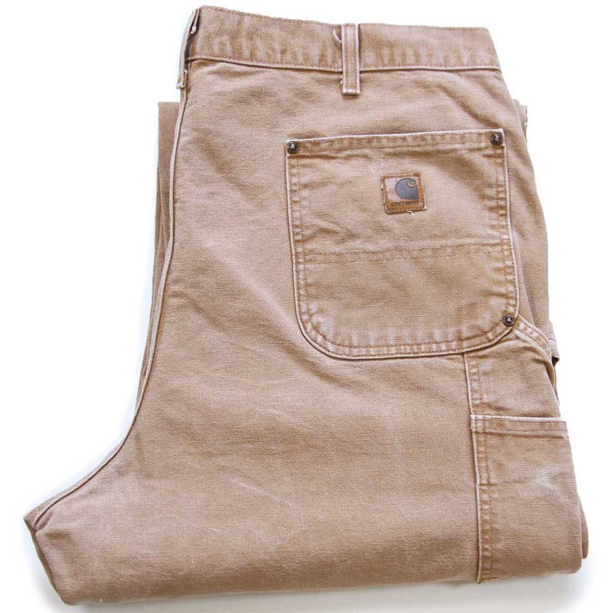 00s メキシコ製 carharttカーハート ペンキ飛び ダブルニー ダック地