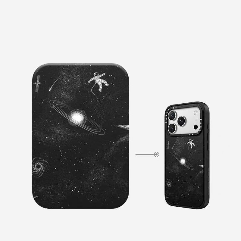 CASETiFY 宇宙柄 MagSafe対応 iPhone17Proケース CASETiFY / ナイトスター ry 宇宙飛行士ミラー Magsafe 対応 2 色選択