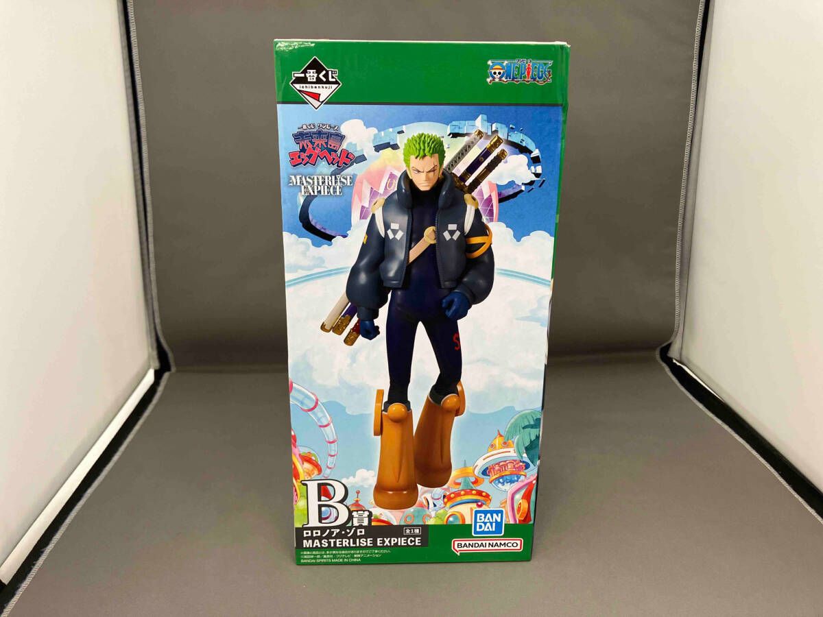未開封品 箱傷み有 B賞 ロロノア・ゾロ MASTERLISE EXPIECE 一番