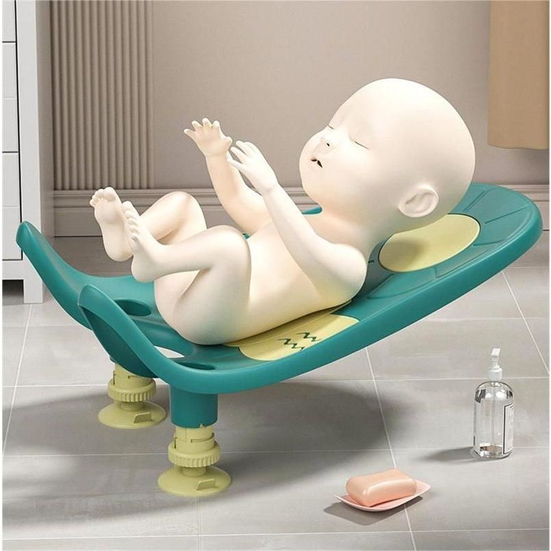 ベビーバス ベビー用品 新生児用浴槽 ベビー用浴槽 ソフトクッション 滑り止め 排水穴 ベビーバスチェア バスタブ 赤ちゃん 沐浴 おしゃれ 洗面台 プレゼント