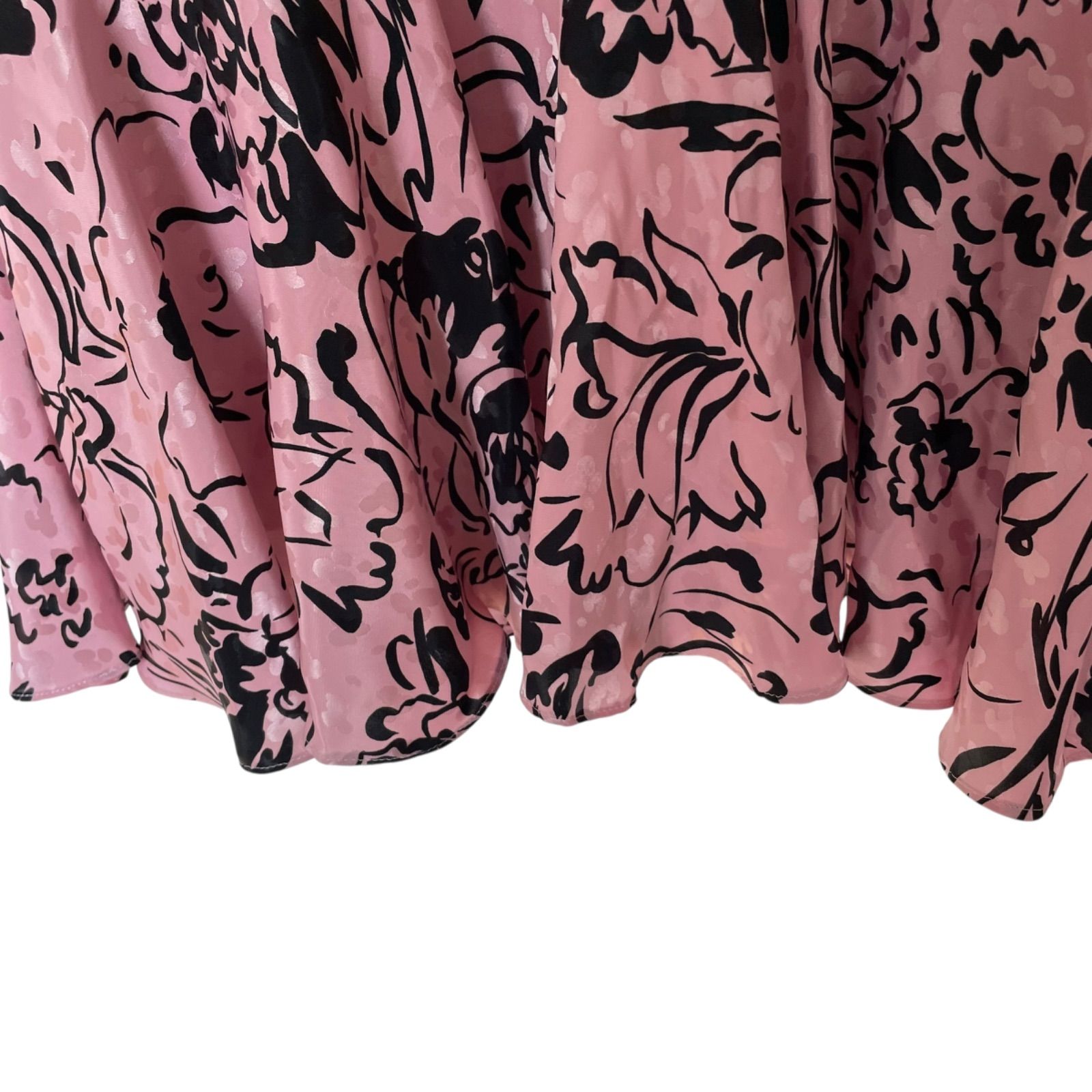Z1410 HANAE MORI ロングワンピース カットソーワンピース 長袖